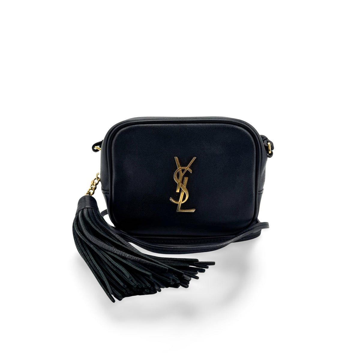Saint Laurent Classic Monogram Blogger Leather Small