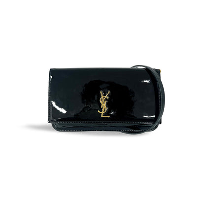 Saint Laurent Cassandre Flap Wristlet Patent Product Image