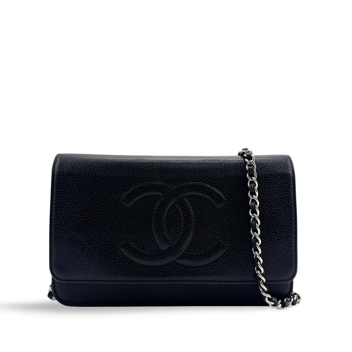 Chanel Timeless Wallet on Chain Textured Leather Product Image