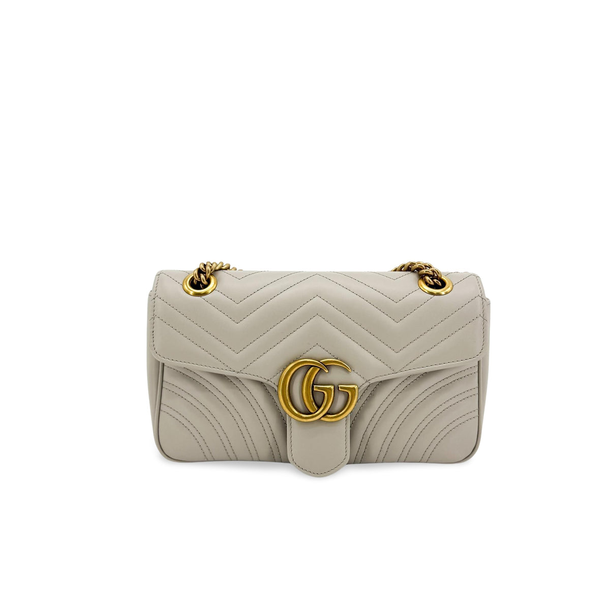 Gucci GG Marmont Flap Matelasse Leather Mini