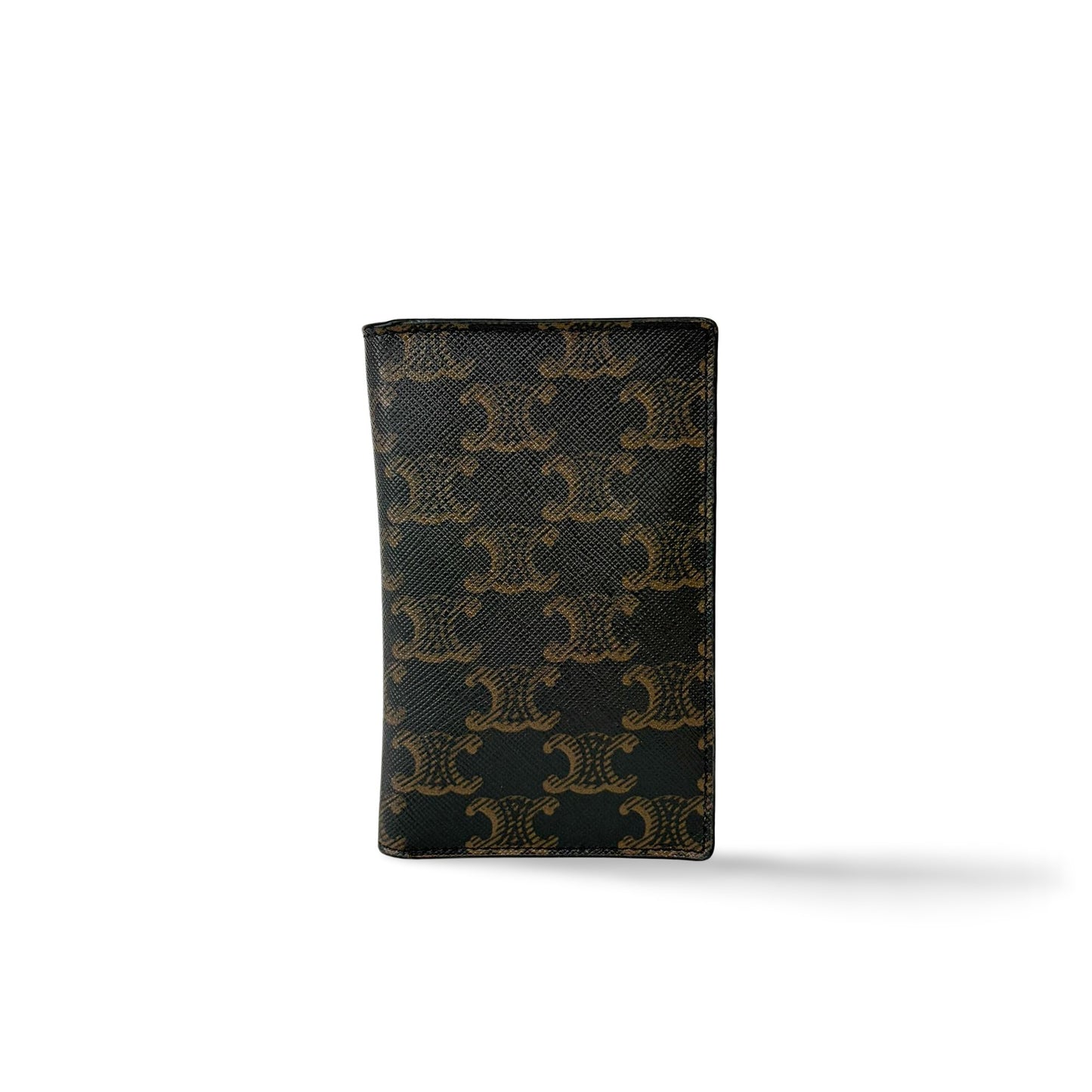 Celine Logo Card Holder Triomphe Coated Canvas Product Image