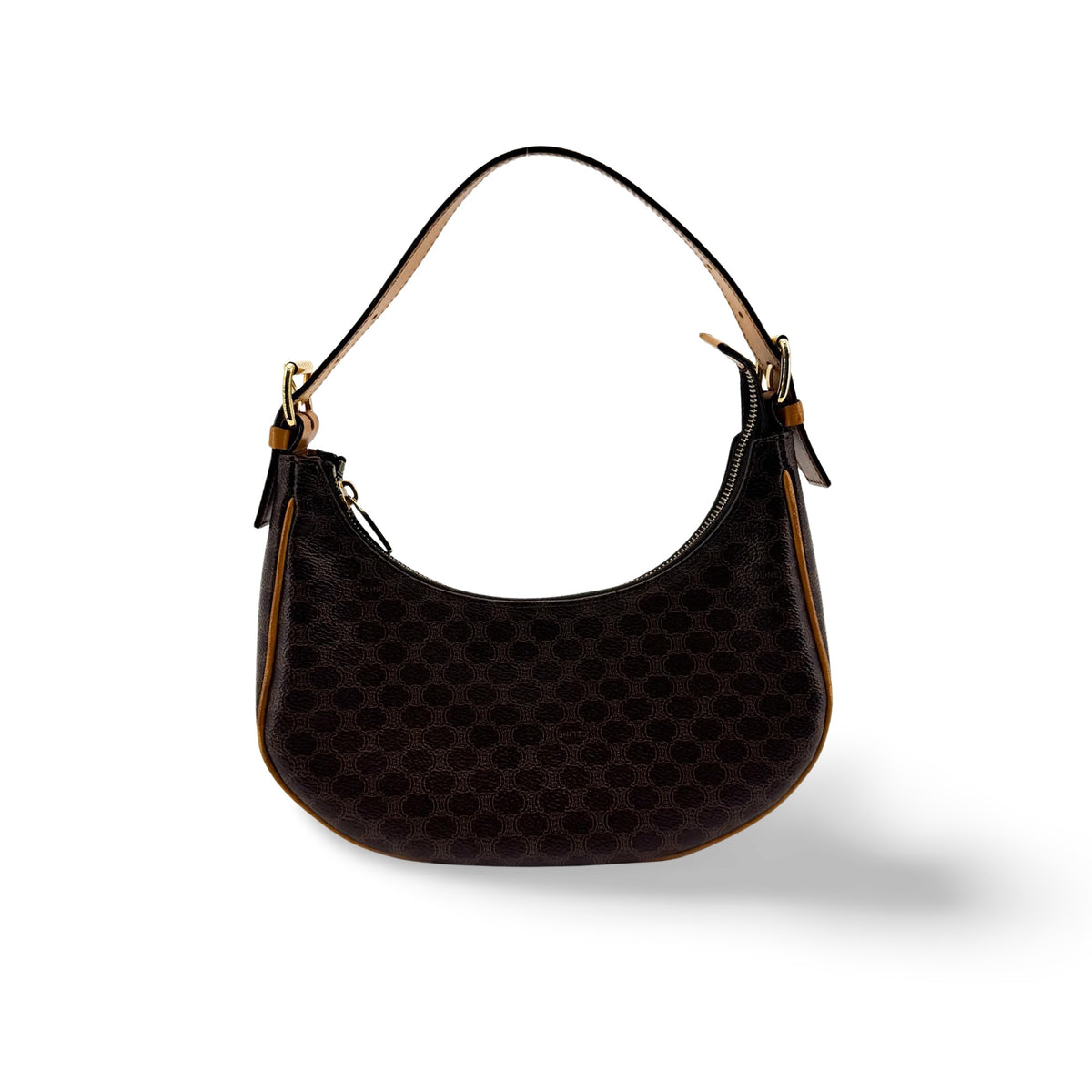 Celine Ava Triomphe Coated Canvas Mini
