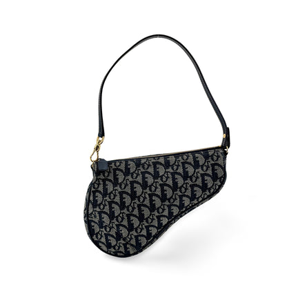 Christian Dior Vintage Saddle Bag Canvas Product Image