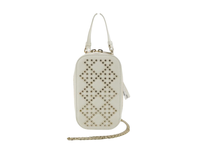 Christian Dior Christian Dior Cannage Studded Vertical Phone Holder Studded Leather Product Image