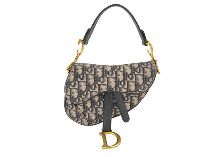 Christian Dior Saddle Oblique Canvas Mini