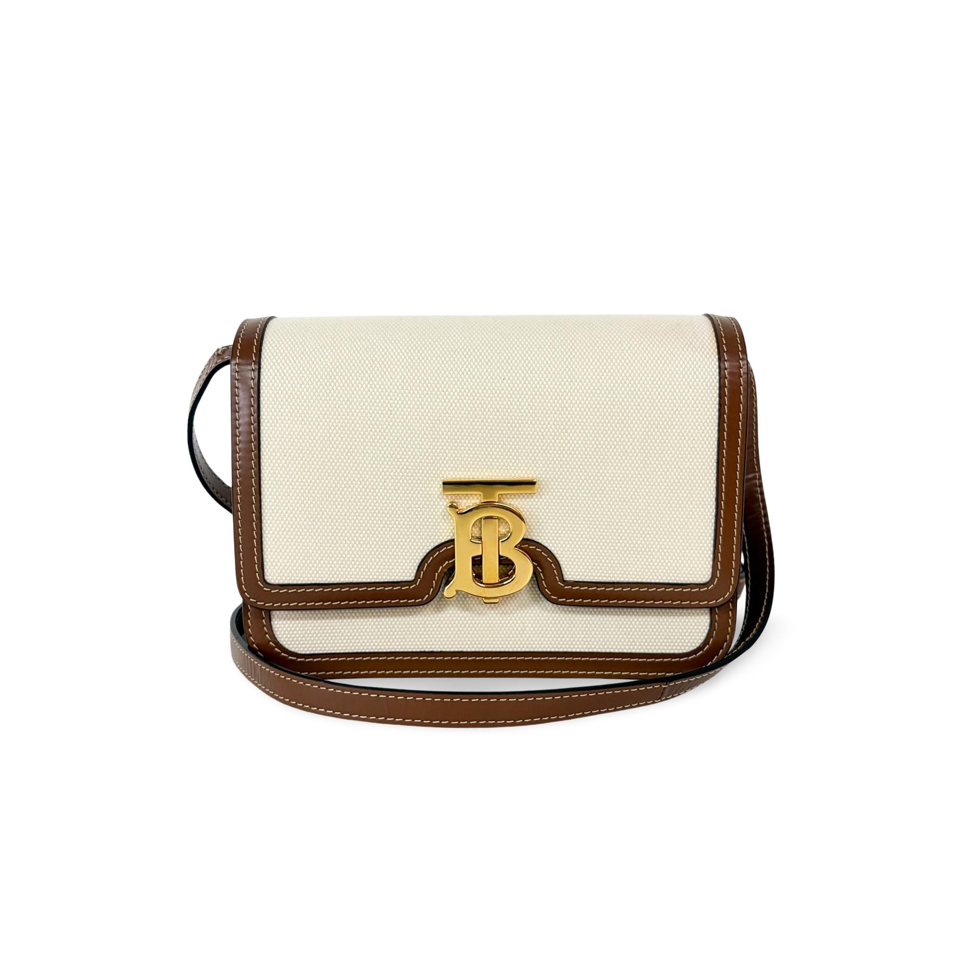 Burberry TB Crossbody Bag Monogram E-Canvas Product Image