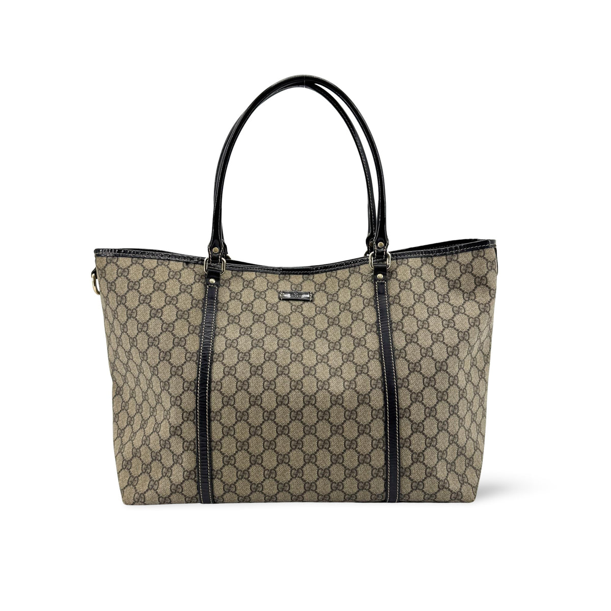 Gucci Joy GG Coated Canvas with Leather Large
