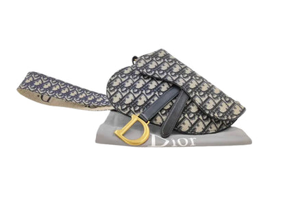 Christian Dior Saddle Oblique Canvas medium