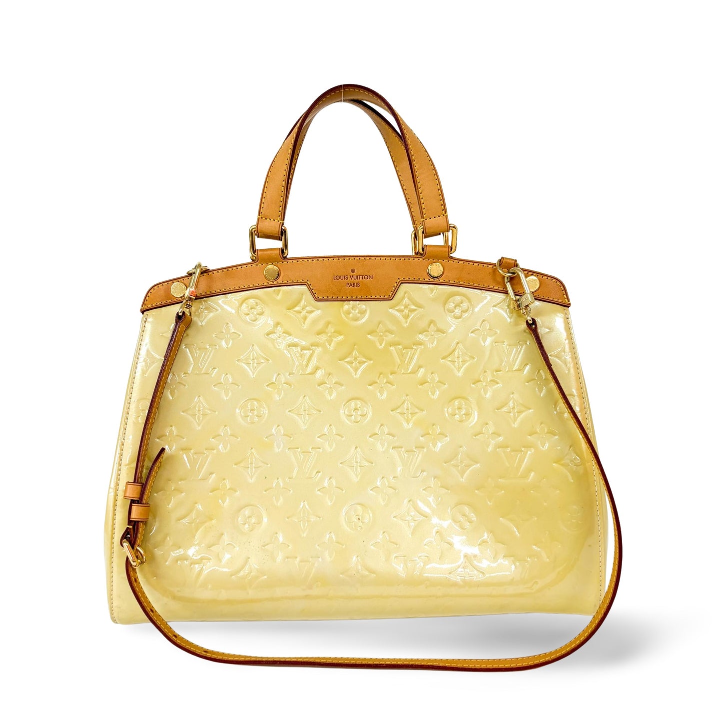 Louis Vuitton Brea Handbag Monogram Vernis GM
