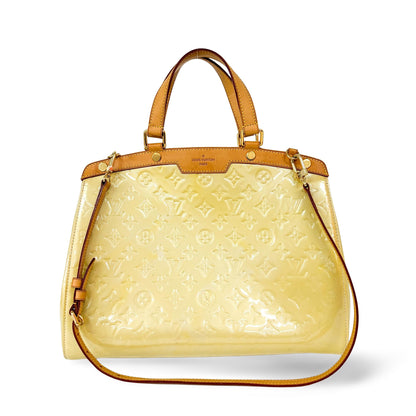 Louis Vuitton Brea Handbag Monogram Vernis GM