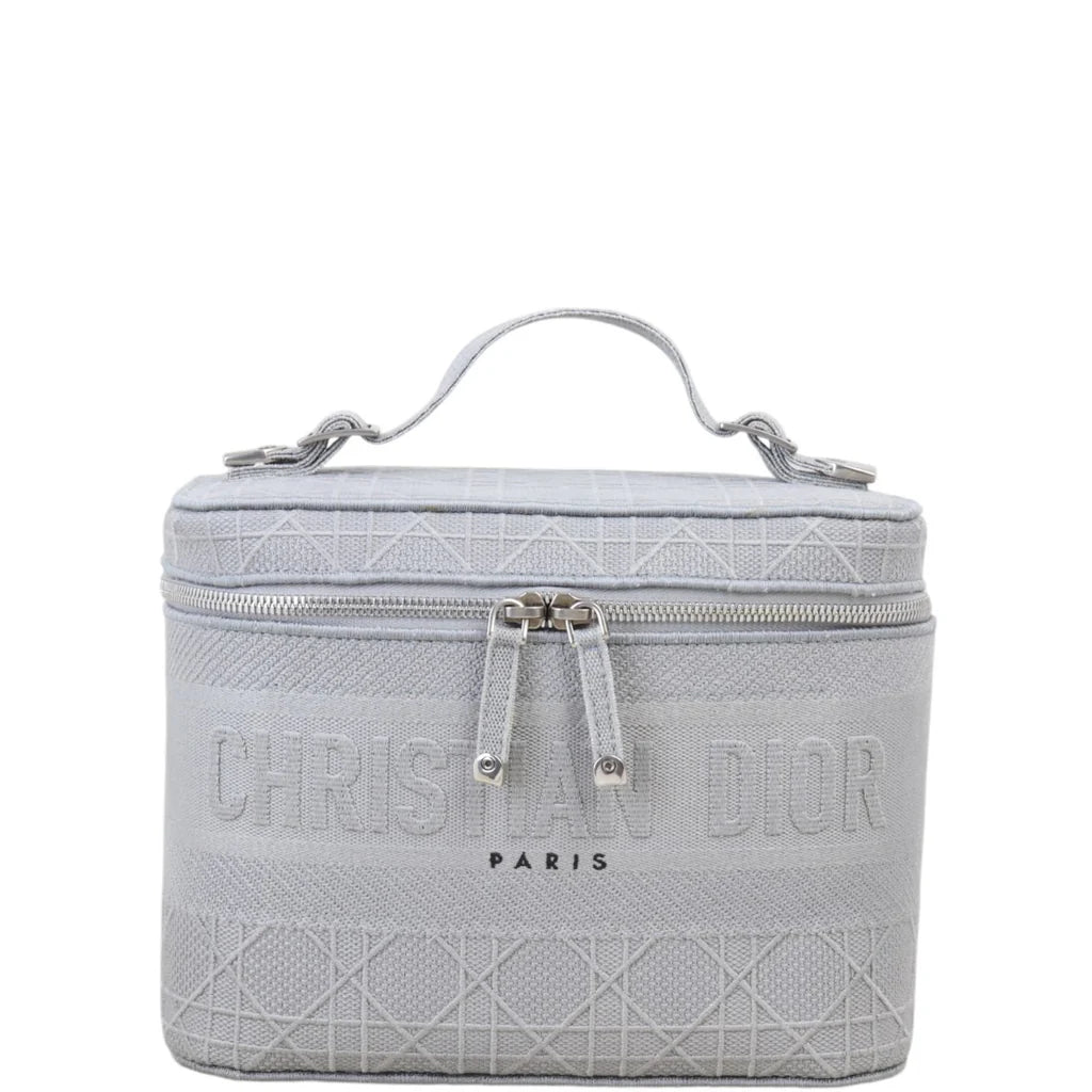 Christian Dior Diortravel Vanity Embroidered Cannage LARGE