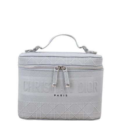Christian Dior Diortravel Vanity Embroidered Cannage LARGE