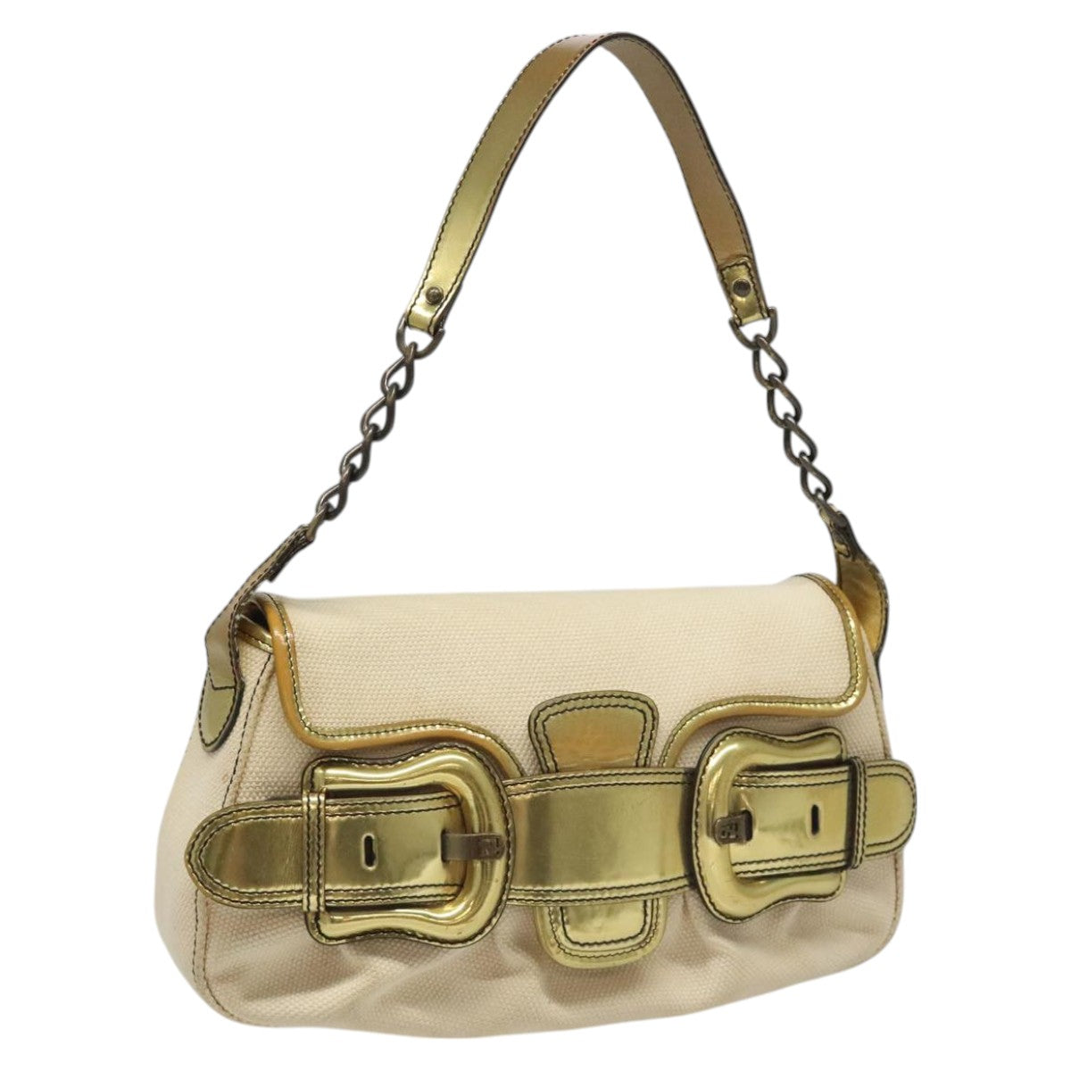 Fendi Chain Baguette Patent Product Image