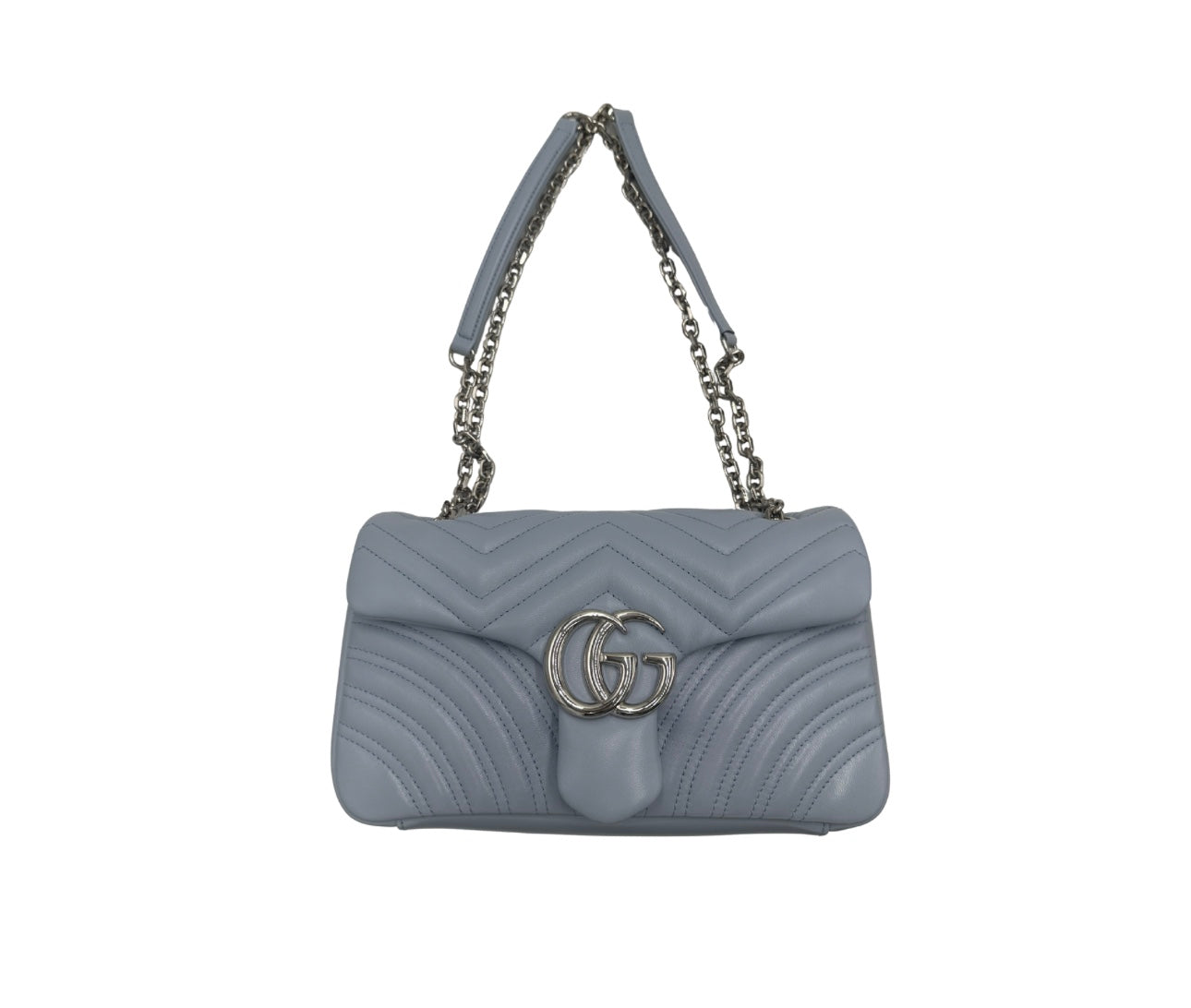 Gucci GG Marmont Shoulder Bag Matelasse Leather Small