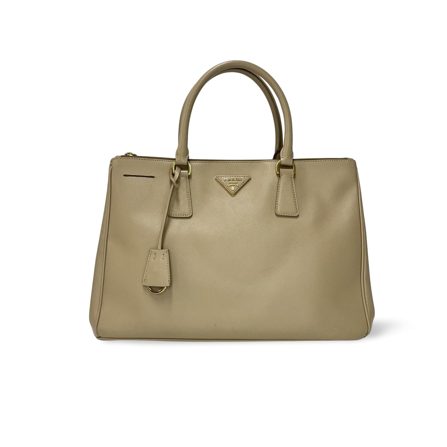 Prada Galleria Double Zip Travel Tote Saffiano Leather Large