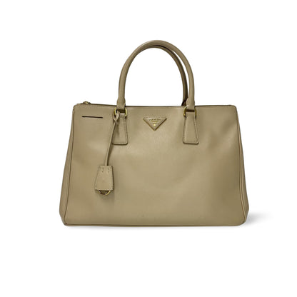 Prada Galleria Double Zip Travel Tote Saffiano Leather Large