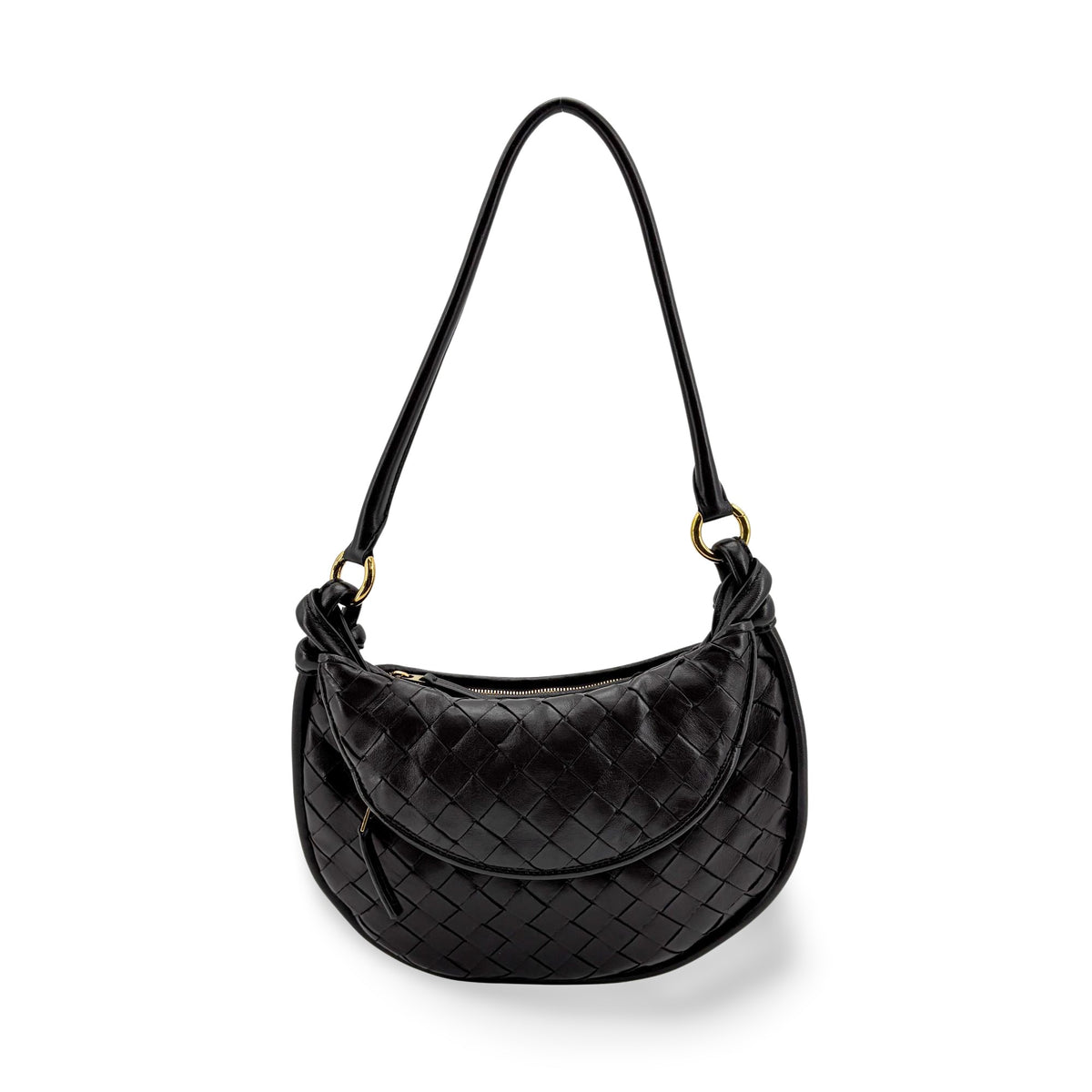 Bottega Veneta Gemelli Intrecciato Leather Small