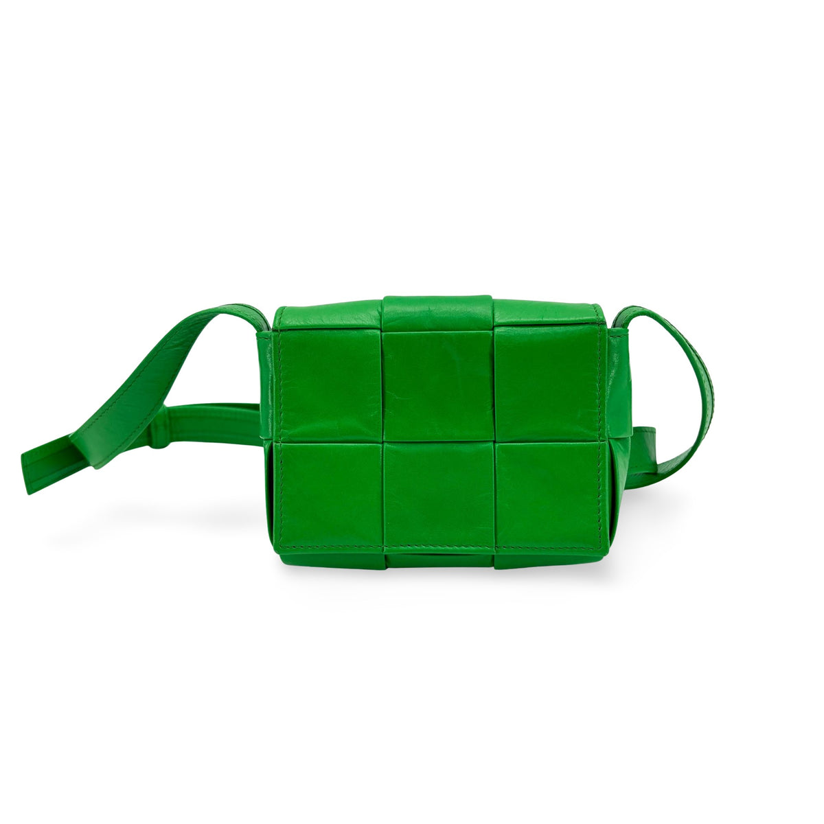 Bottega Veneta Cassette Maxi Intrecciato Leather Extra Mini