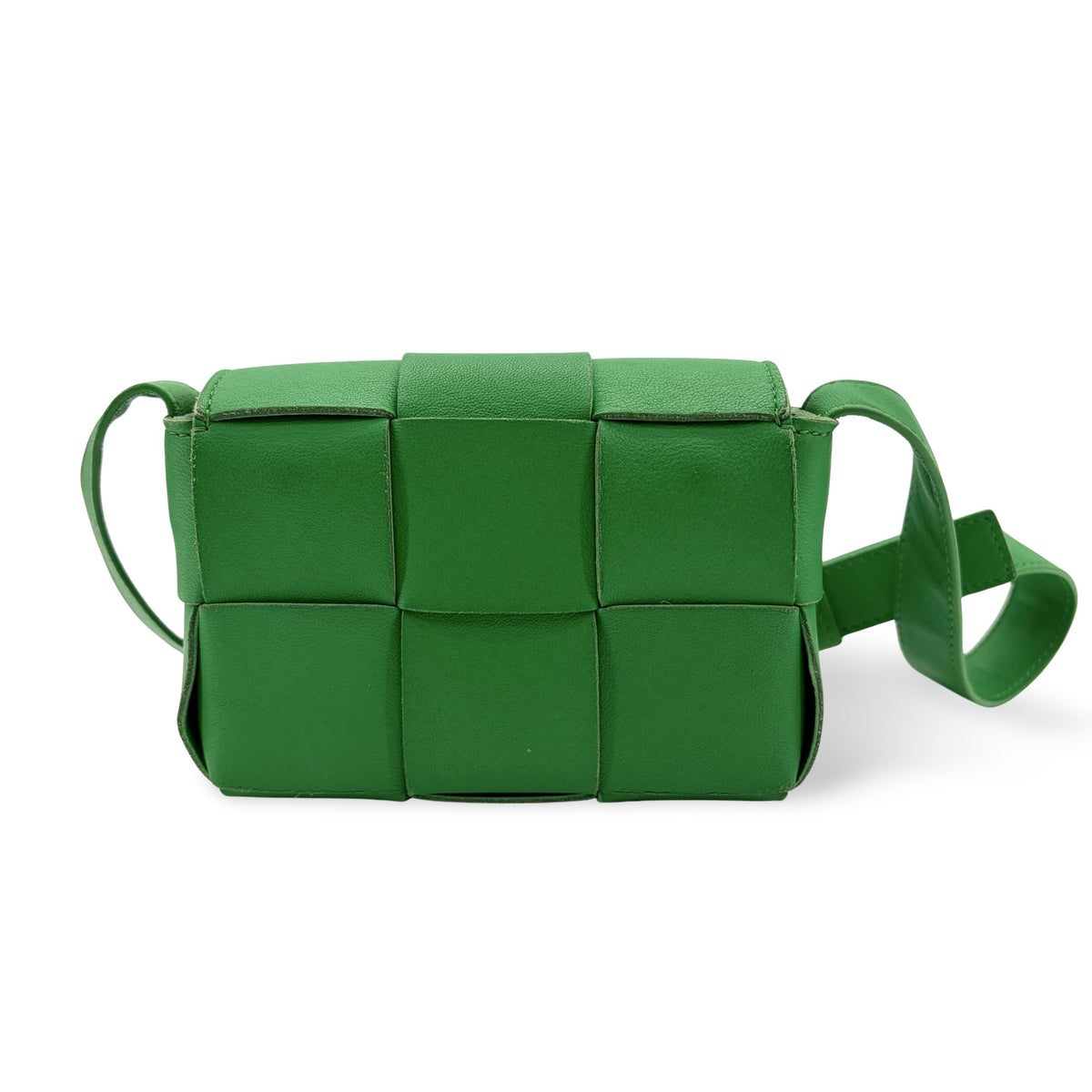Bottega Veneta Cassette Maxi Intrecciato Leather Extra Mini