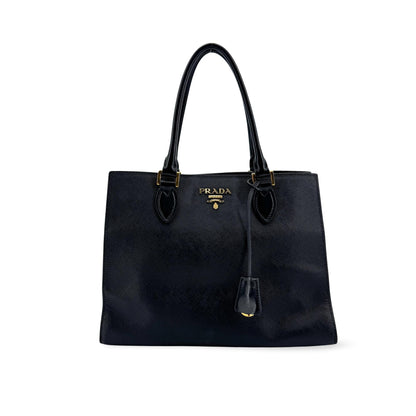 Prada Convertible Open Saffiano Leather Medium