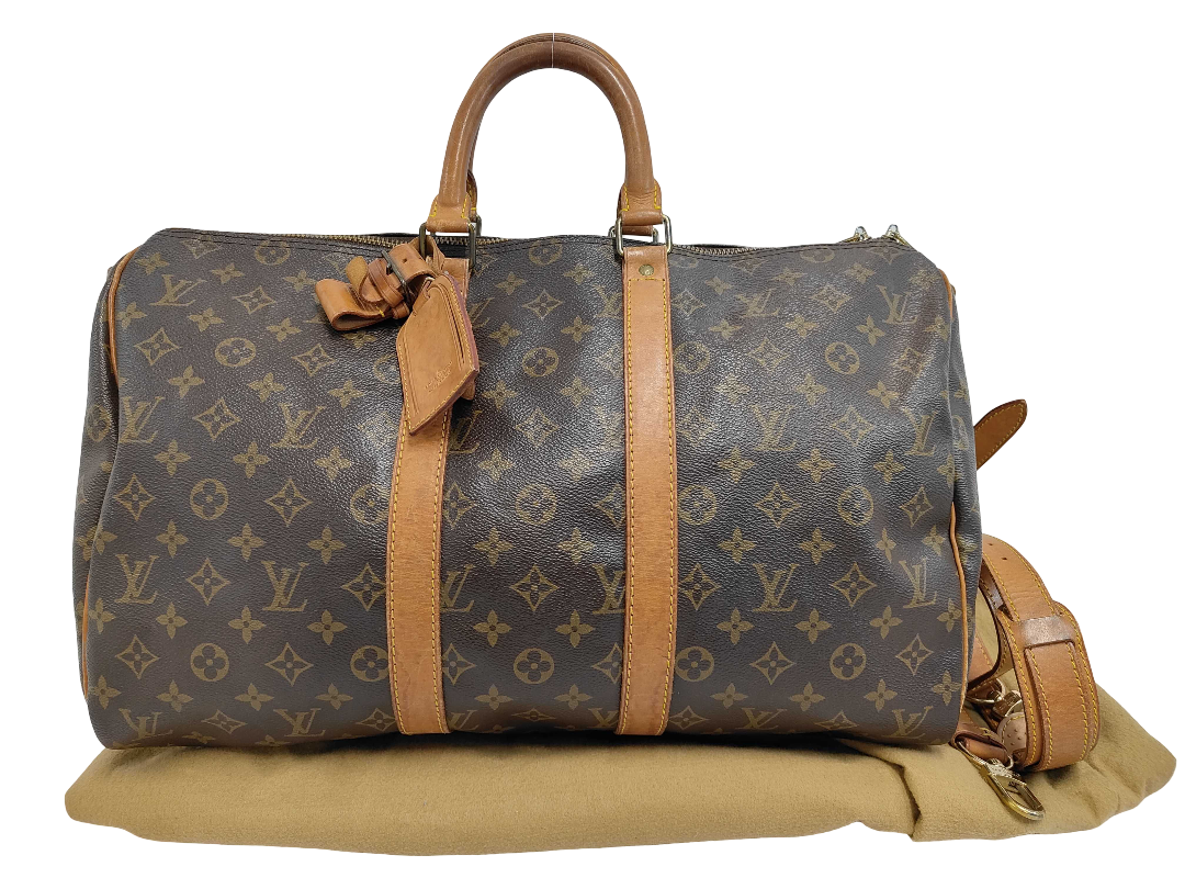 Louis Vuitton Keepall Bandouliere Monogram Canvas 45