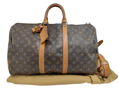 Louis Vuitton Keepall Bandouliere Monogram Canvas 45