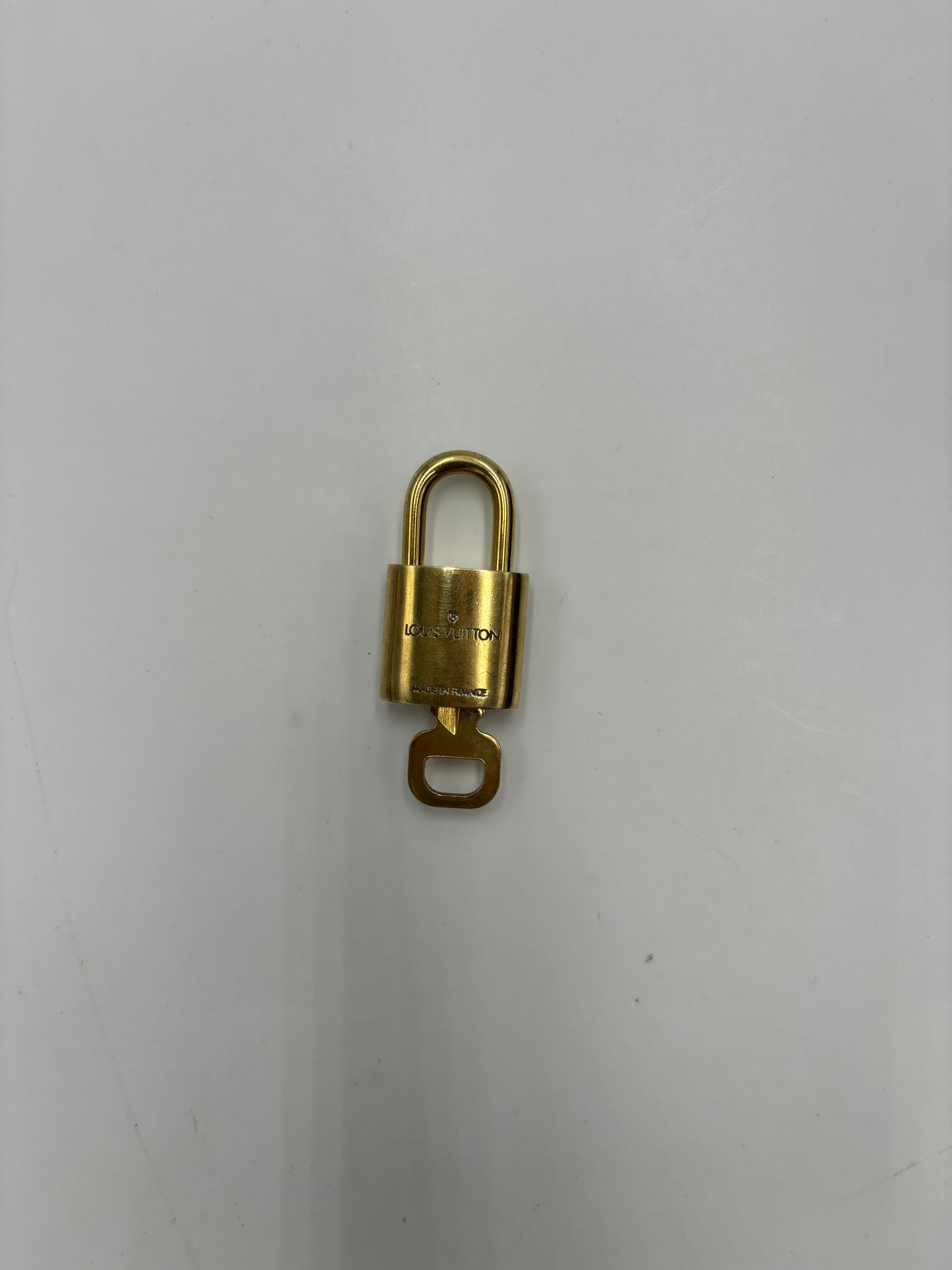 Louis Vuitton Padlock and Key Logo Cufflinks Metal No size available