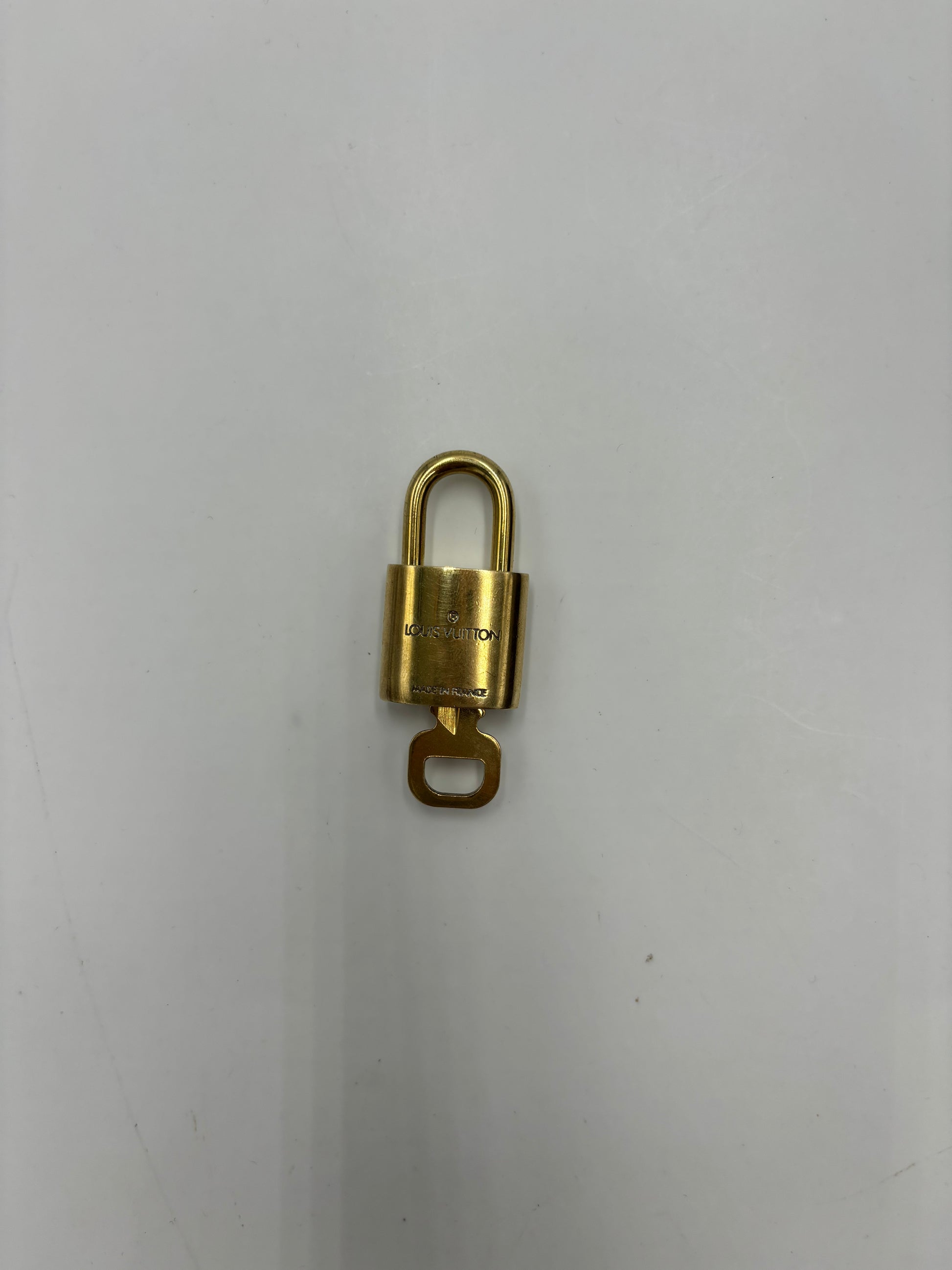 Louis Vuitton Padlock and Key Logo Cufflinks Metal No size available