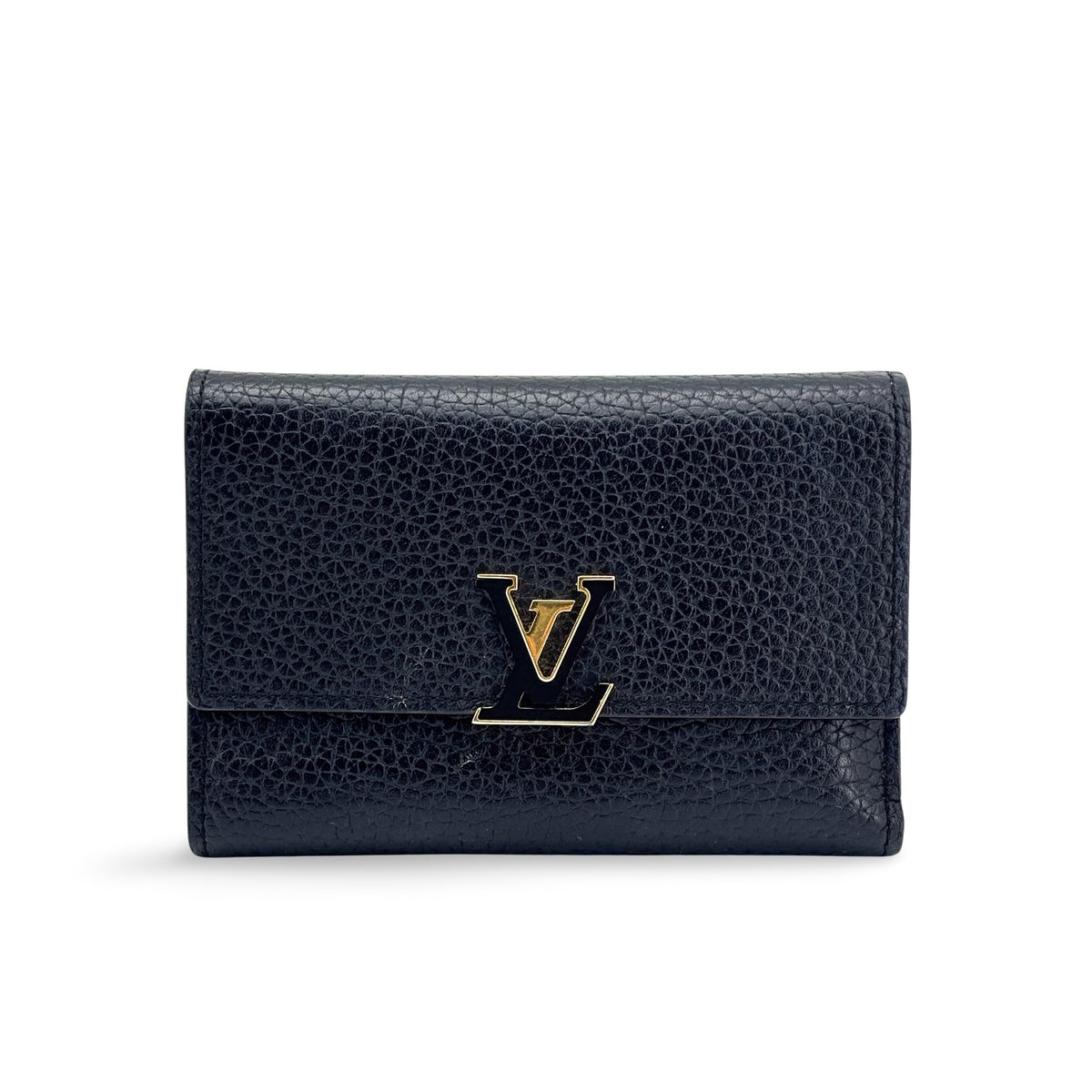 Louis Vuitton Capucines Taurillon Leather Compact