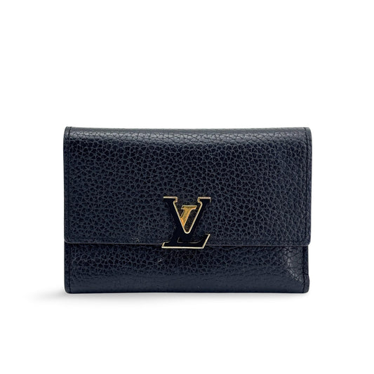 Louis Vuitton Capucines Taurillon Leather Compact