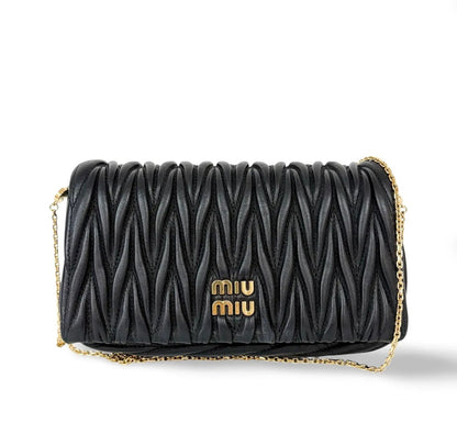Miu Miu Nappa Matelassè Leather Product Image