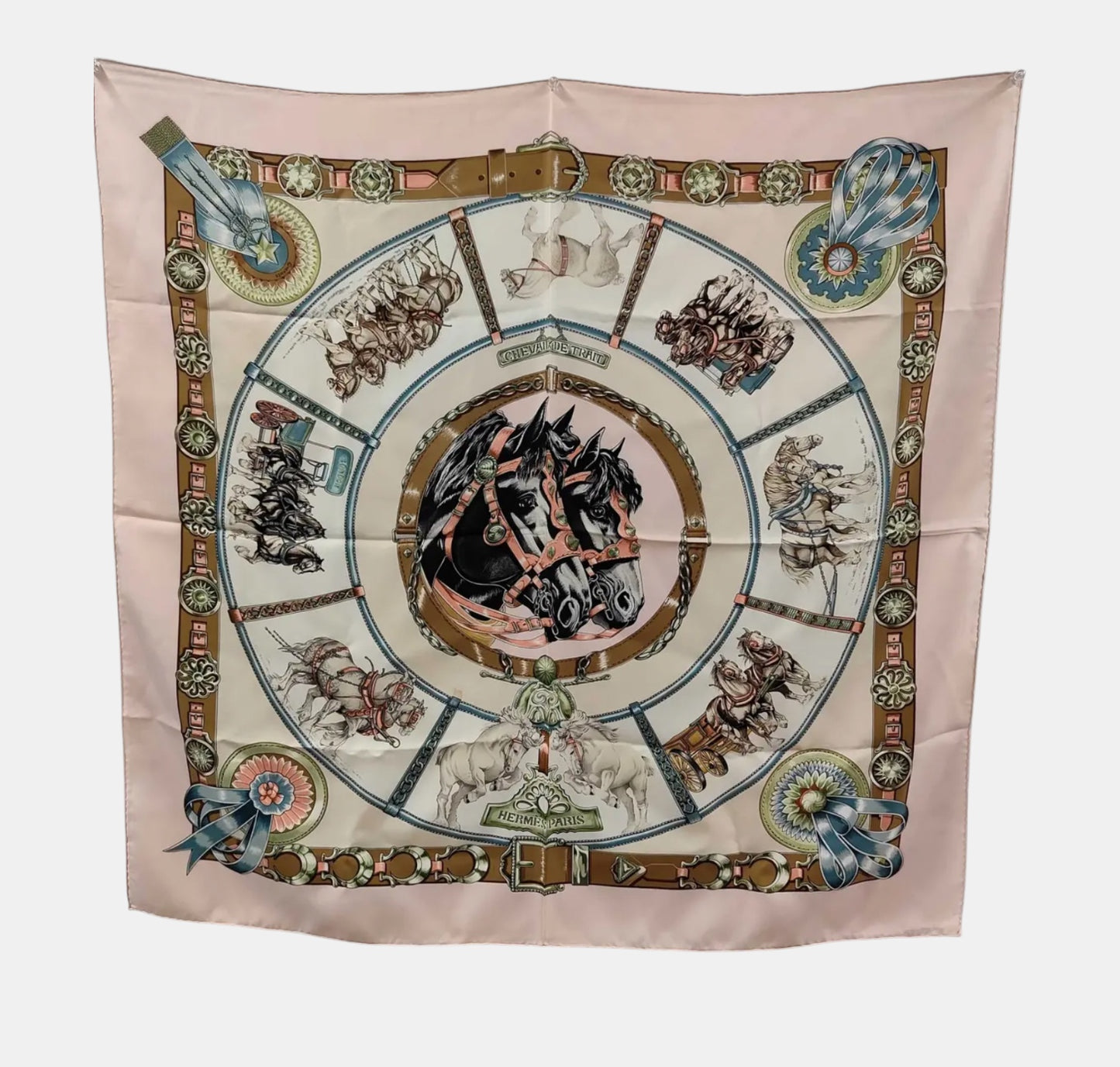 Hermes Carré 90 Silk multicolor 90 x 90