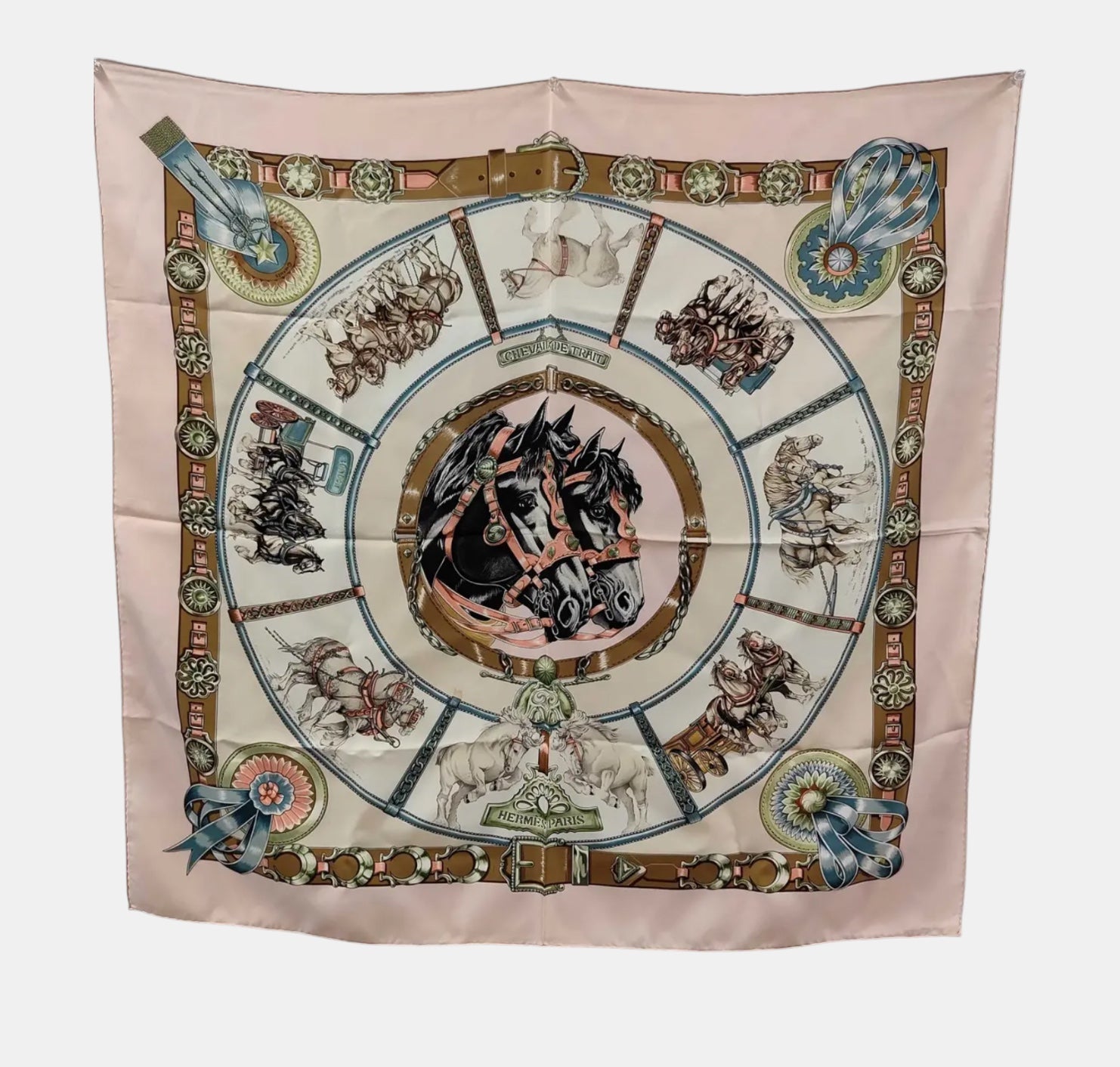 Hermes Carré 90 Silk multicolor 90 x 90