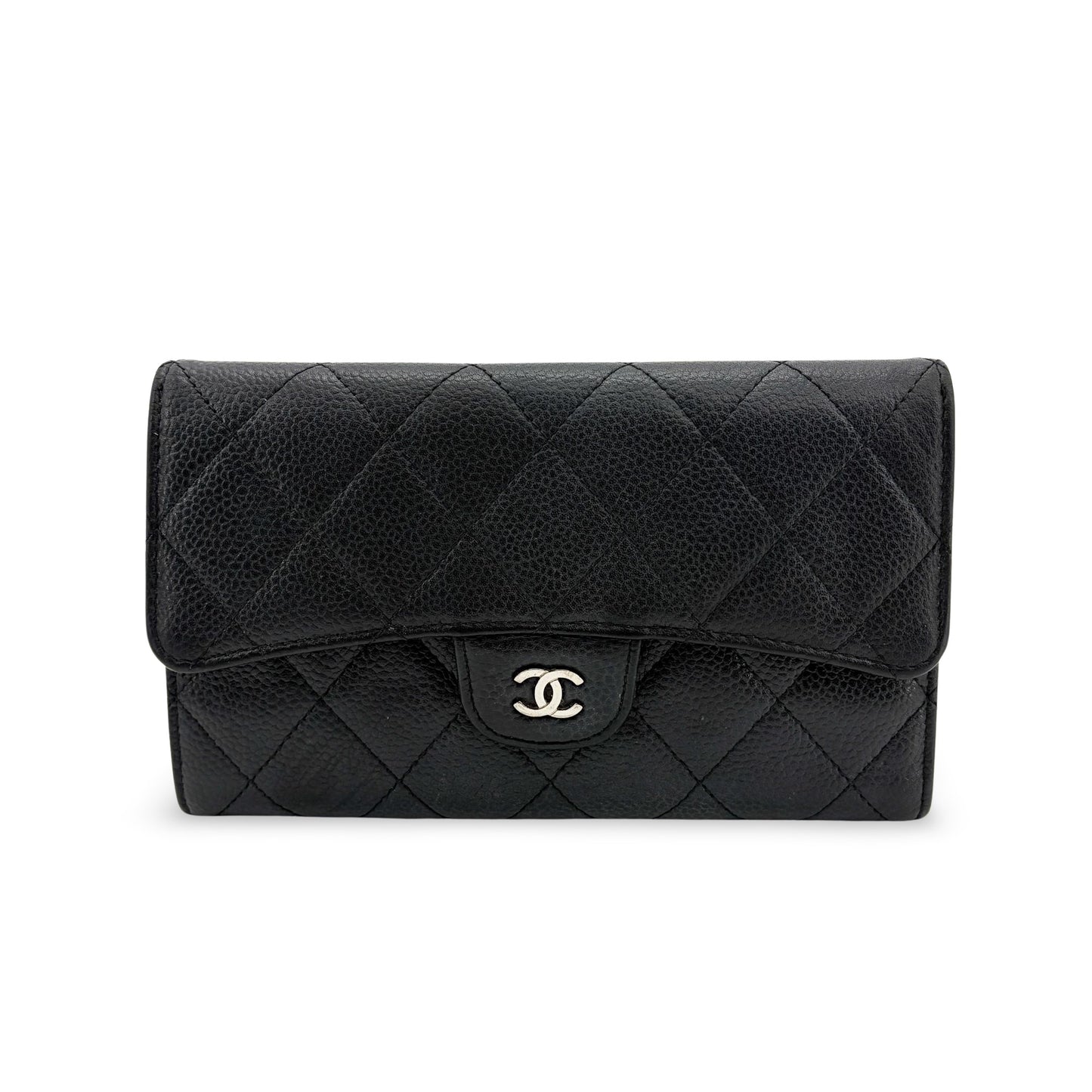 Chanel Coco Boy Flap Quilted Aged Calfskin Long