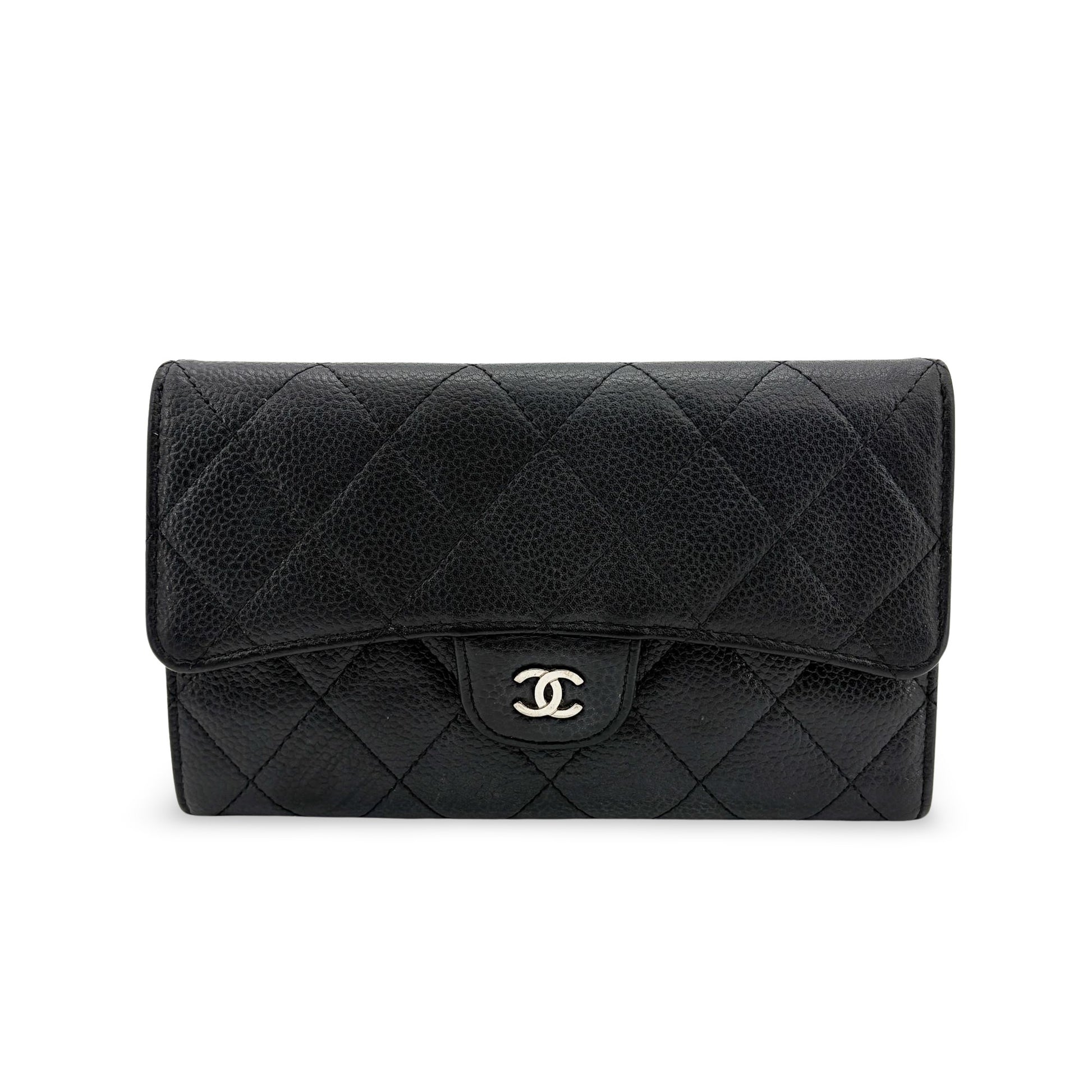 Chanel Coco Boy Flap Quilted Aged Calfskin Long