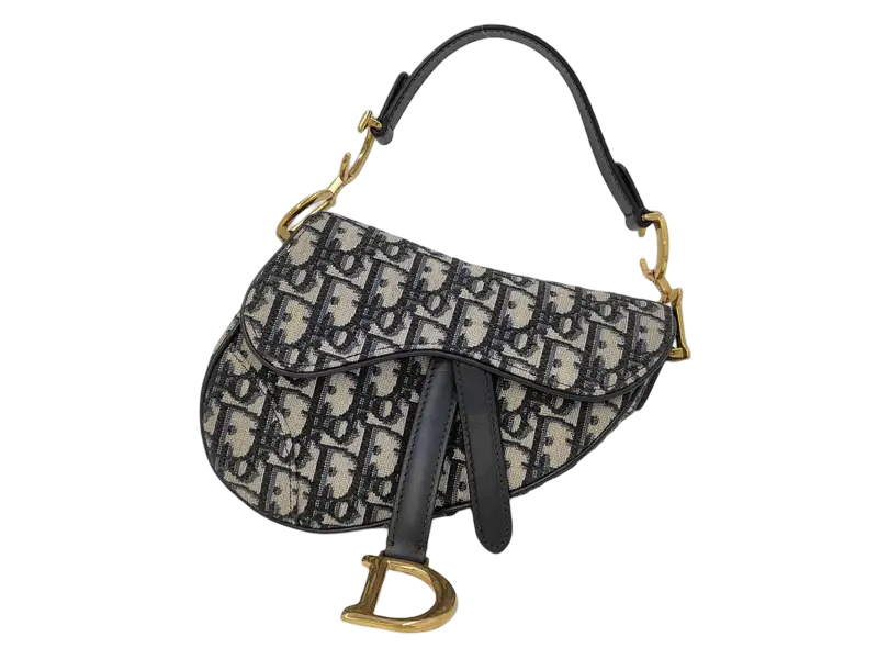 Christian Dior Saddle Oblique Canvas medium