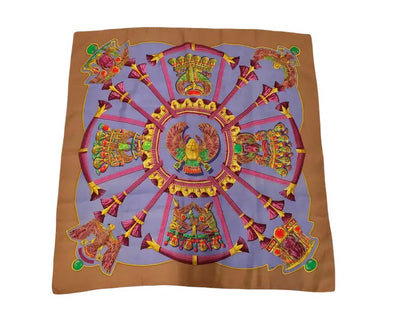 Hermes Carré 90 Silk multicolor 90 x 90
