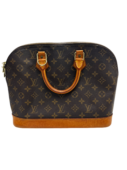 Louis Vuitton Alma Handbag Monogram Canvas PM