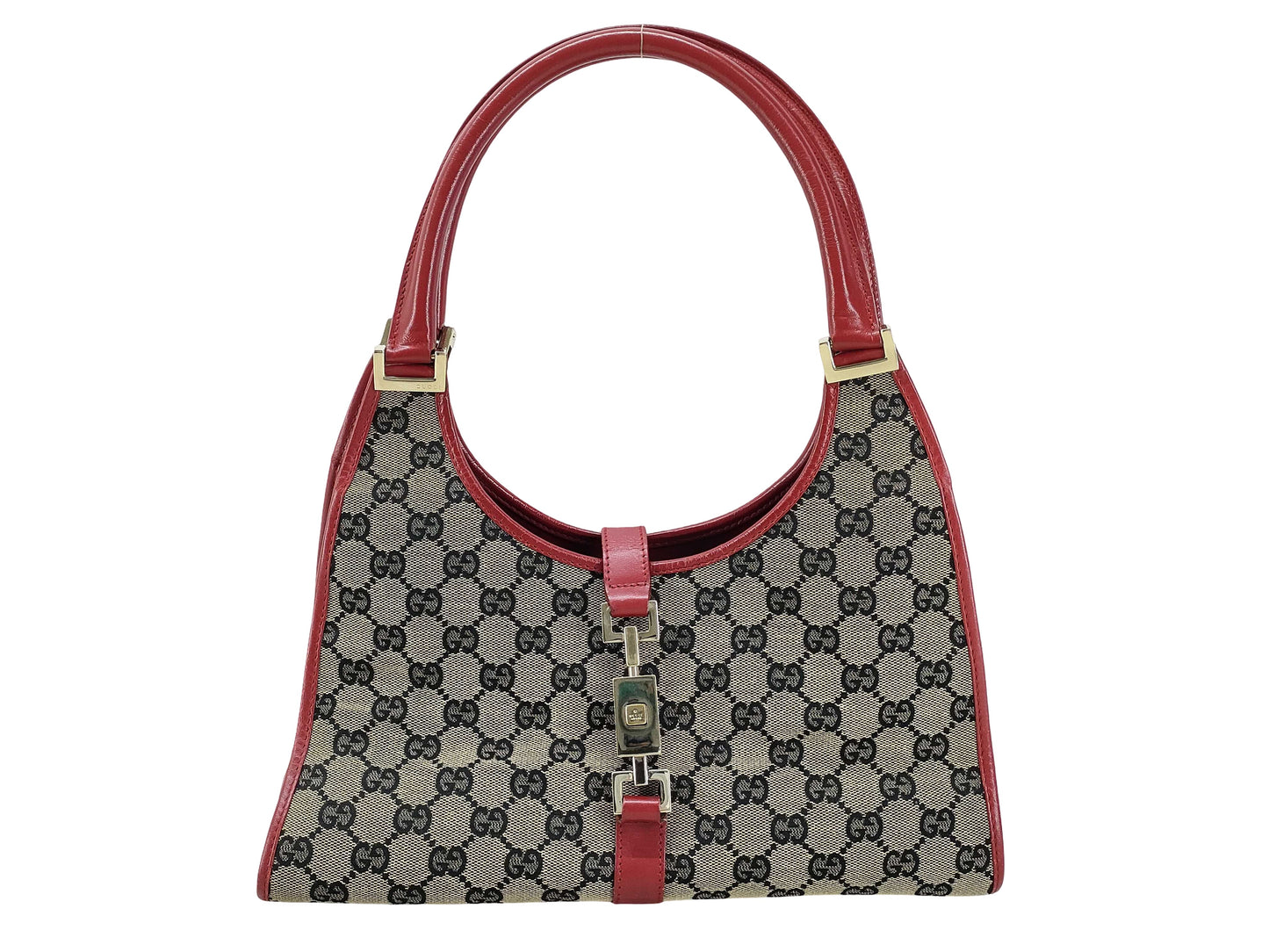 Gucci Vintage Jackie O Hobo Canvas and leather Product Image