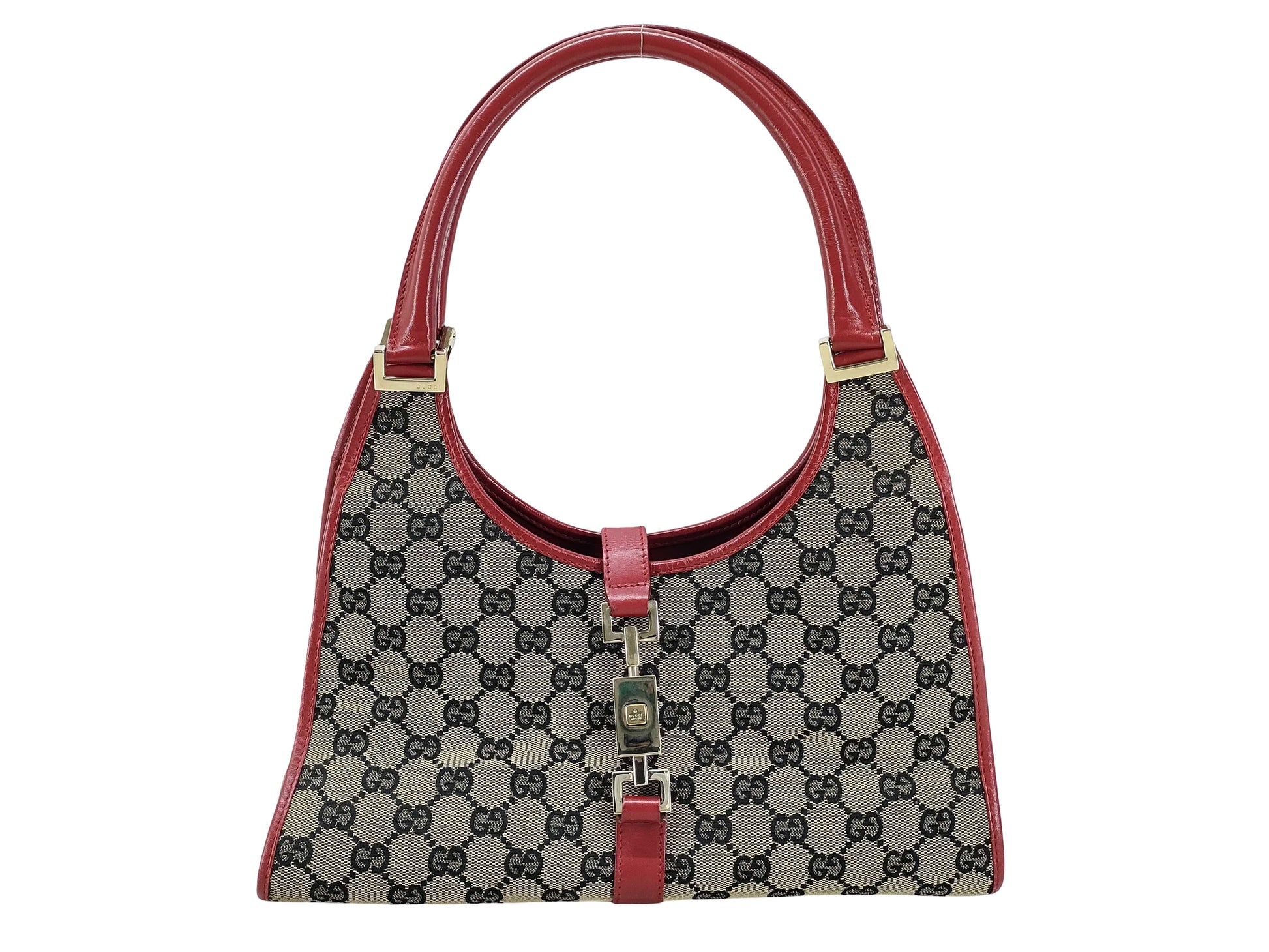 Gucci Vintage Jackie O Hobo Canvas and leather Product Image