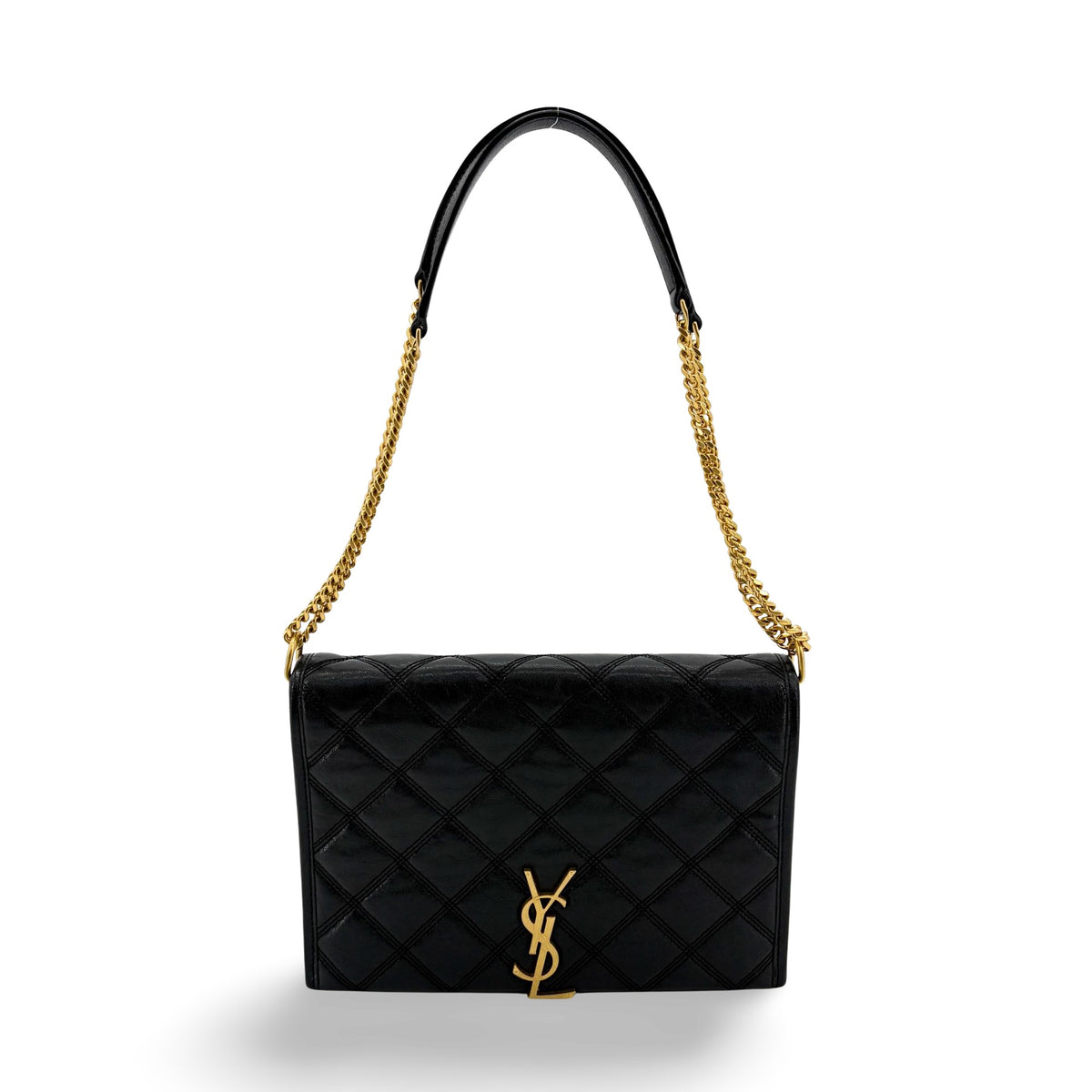 Saint Laurent Becky Quilted Leather Small
