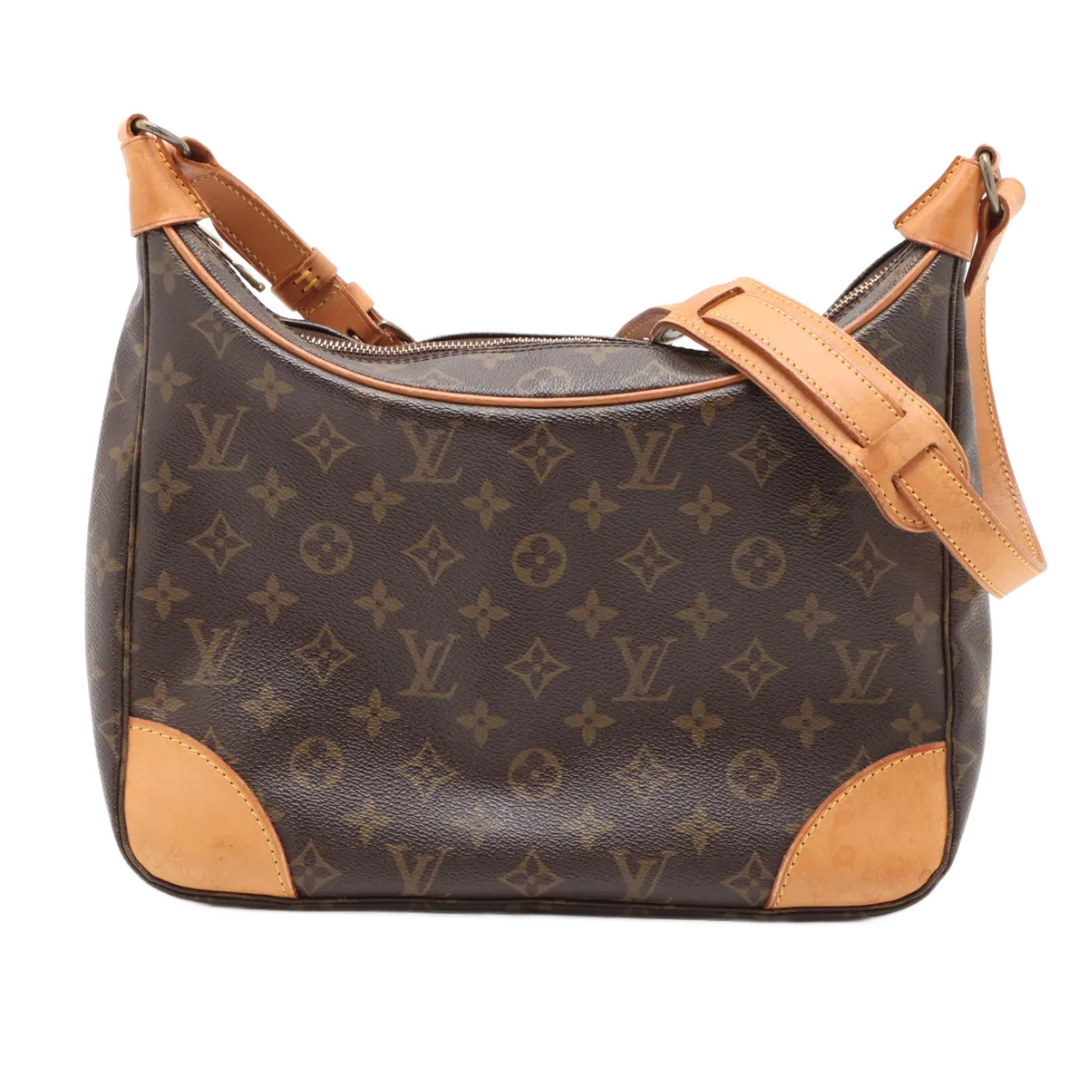 Louis Vuitton Boulogne Handbag Monogram Canvas 35