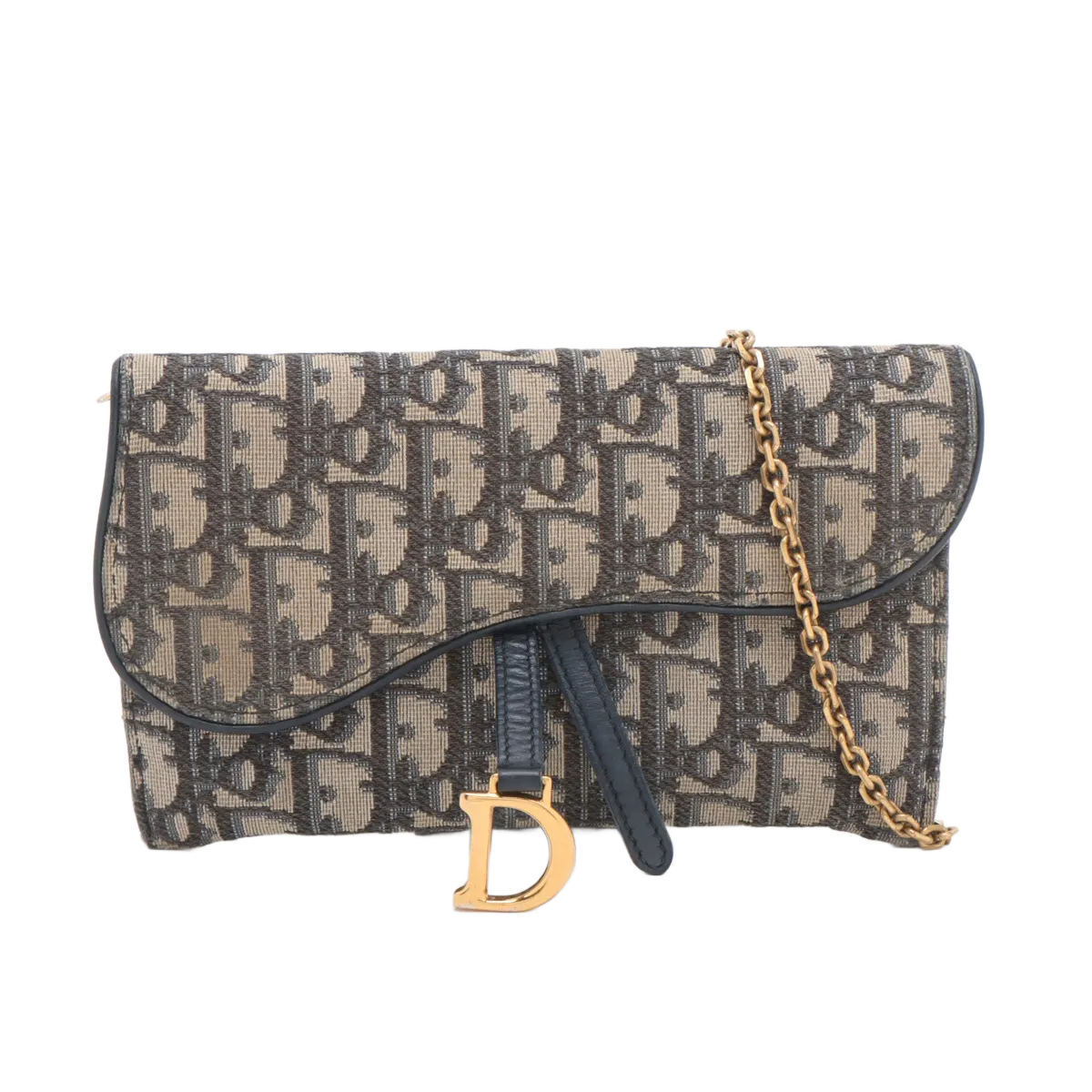 Christian Dior Saddle Chain Oblique Canvas Product Image