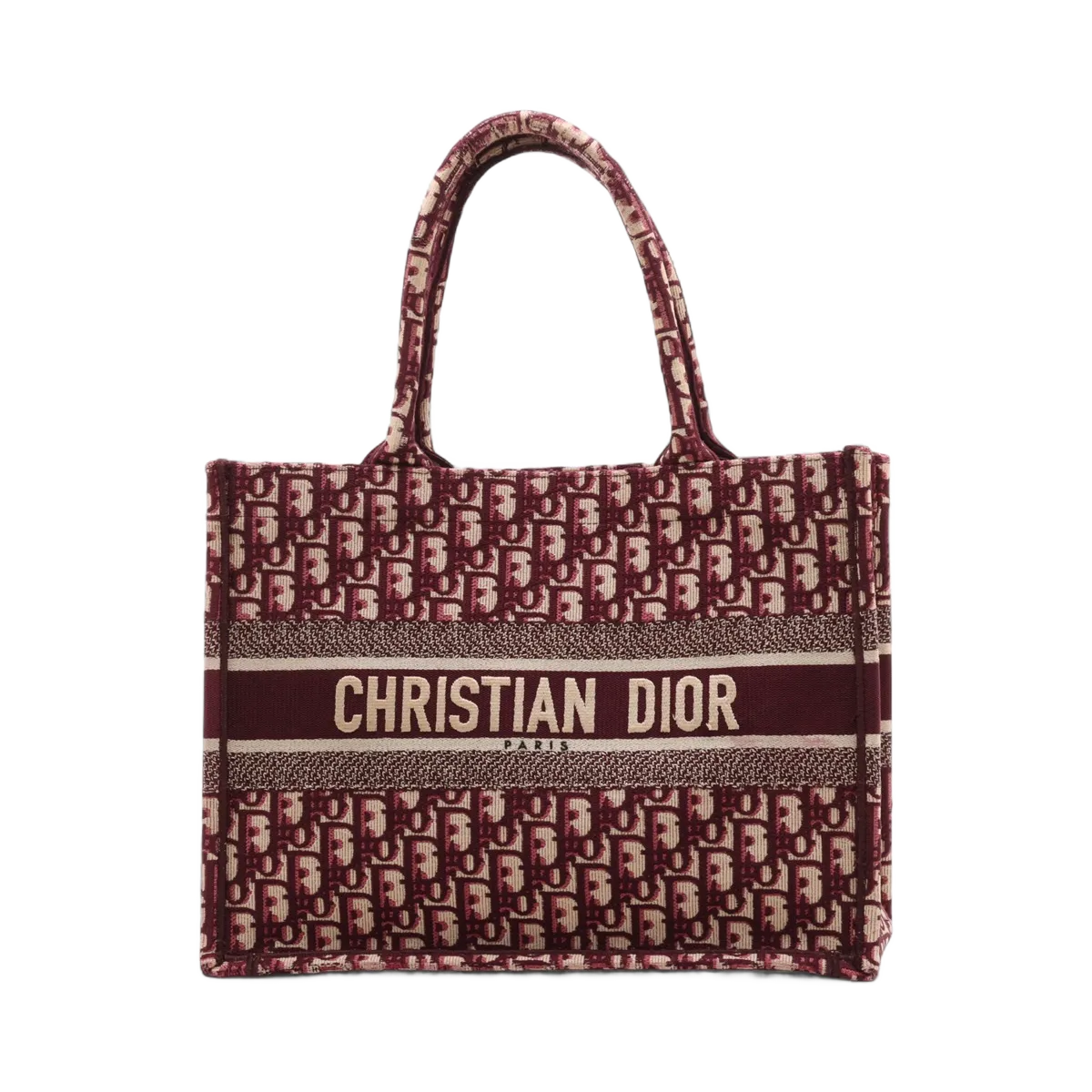 Christian Dior Book Tote Oblique Canvas Medium