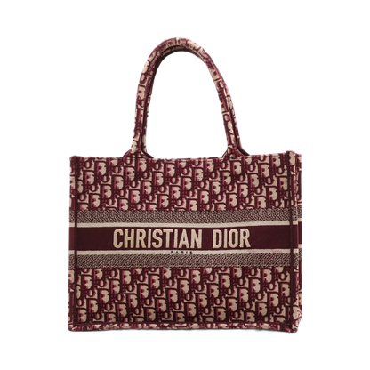 Christian Dior Book Tote Oblique Canvas Medium