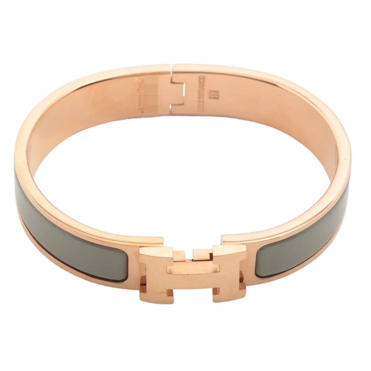 Hermes Clic H Fusion Enamel Narrow