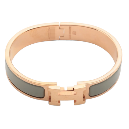 Hermes Clic H Fusion Enamel Narrow