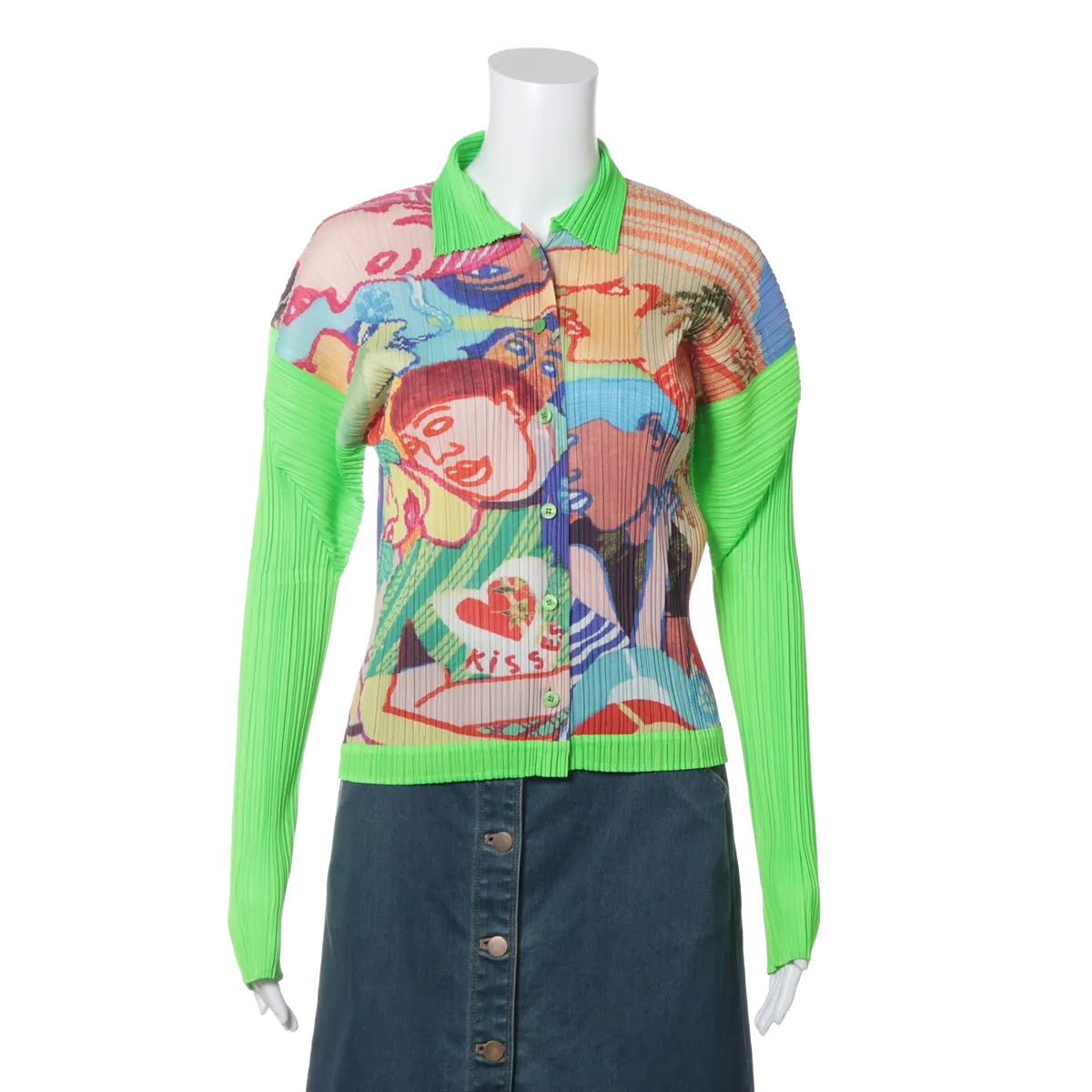 Pleats Please T-Shirt multicolor Polyster M