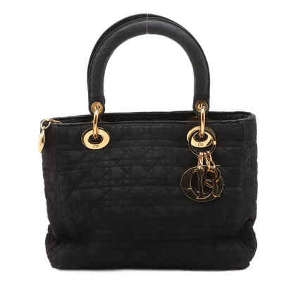 Christian Dior Lady Dior Chain Beaded Denim Mini