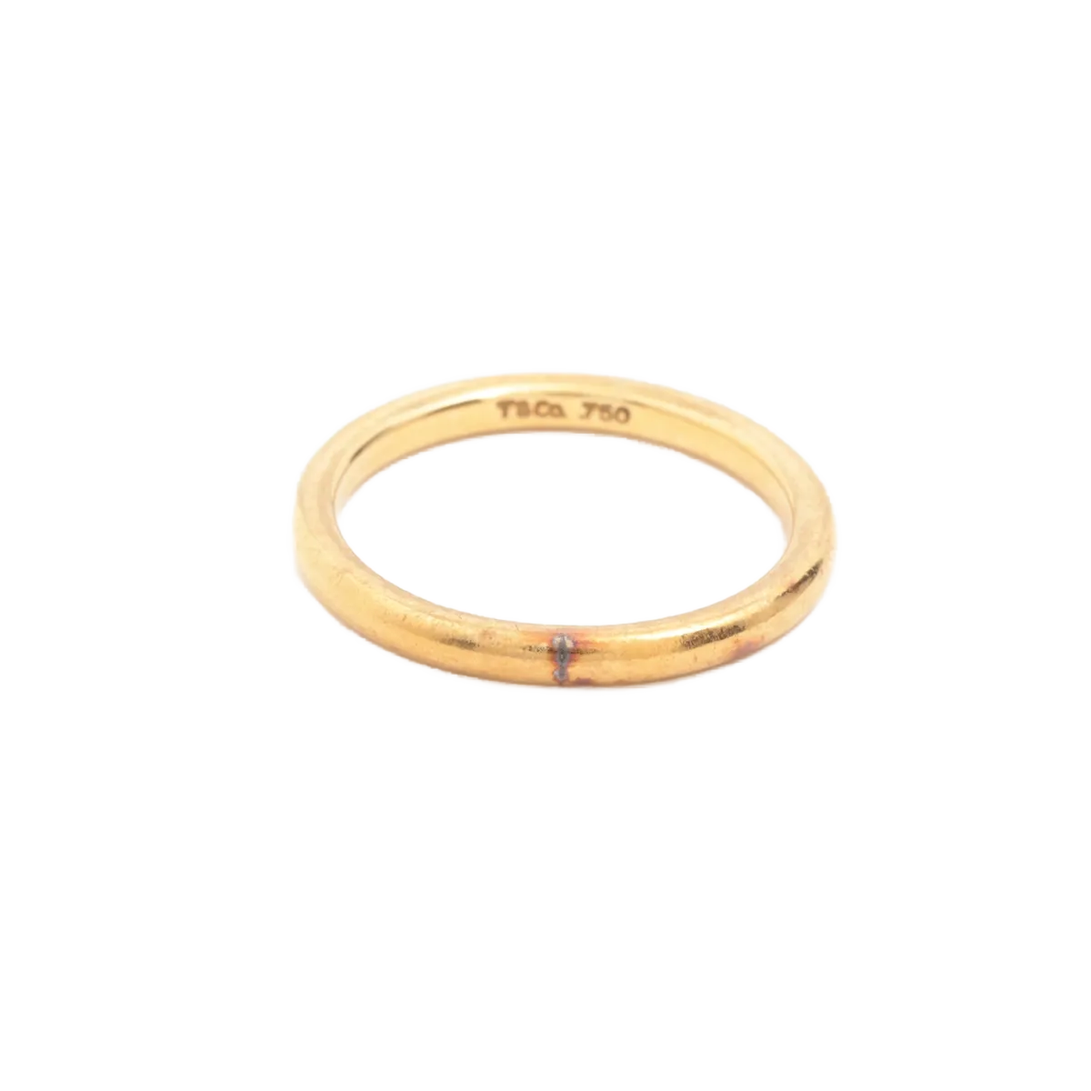 Tiffany & Co. Classic Wedding Band 18K Yellow Gold EU 55